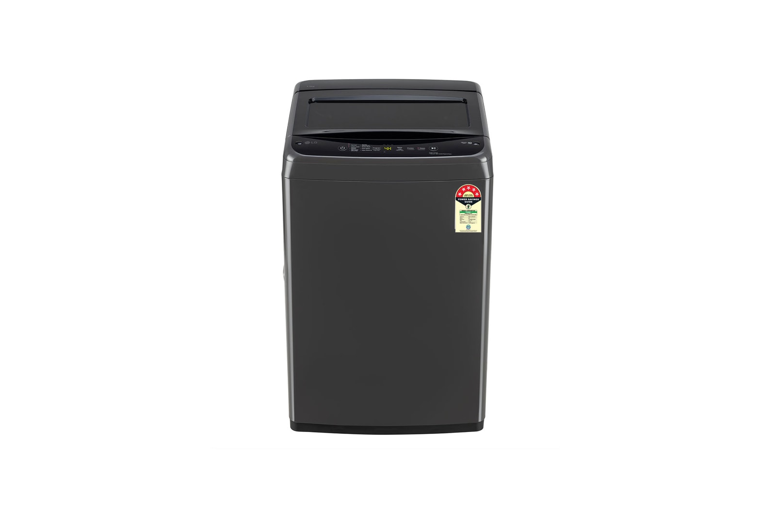 LG T75VBMB1S Top Load Washing Machine Front View