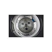 LG 8Kg Top Load Washing Machine, Turbodrum™, Middle Black, T80SKMB1Z