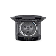 LG 8Kg Top Load Washing Machine, Turbodrum™, Middle Black, T80SKMB1Z