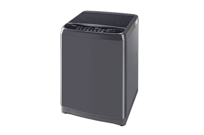LG 8 Kg Top Load Washing Machine, Smart Inverter Motor, TurboDrum™, Middle Black, 5 Star, T80SNMB1Z