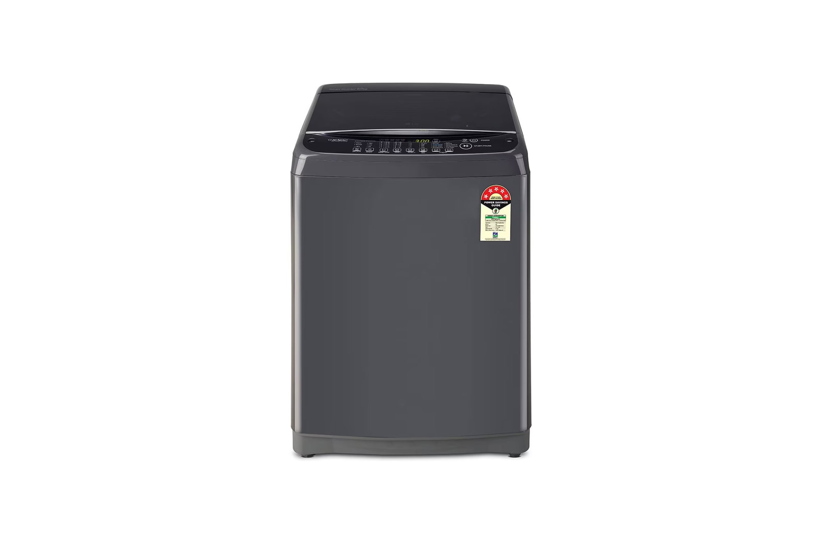 LG T80SNMB1Z Top Loading Washing Machines front view
