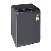 LG 8Kg Top Load Washing Machine, Smart Inverter Motor, Middle Black, T80SNMB1Z