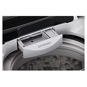 LG 8 kg Top Load Washing Machine with Smart Inverter Motor, TurboDrum, Middle Free Silver, 5 Star, T80SNSF1Z