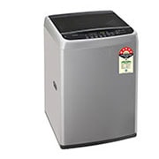 LG 8 kg Top Load Washing Machine with Smart Inverter Motor, TurboDrum, Middle Free Silver, 5 Star, T80SNSF1Z