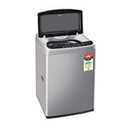 LG 8 kg Top Load Washing Machine with Smart Inverter Motor, TurboDrum, Middle Free Silver, 5 Star, T80SNSF1Z