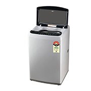 LG 8.5Kg Top Load Washing Machine, Auto Tub Clean, Middle Free Silver, T85AJSF1Z