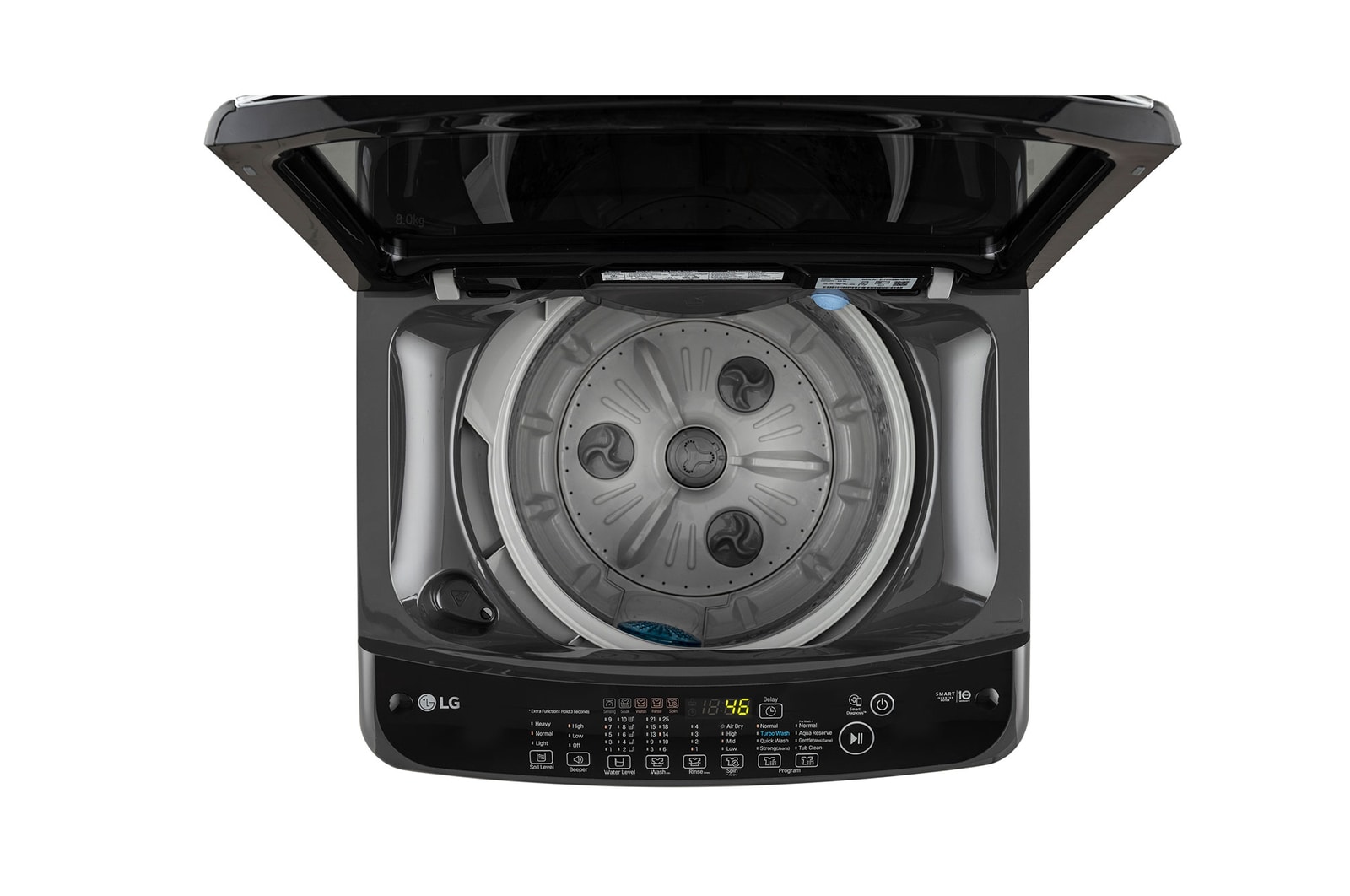 Top open view