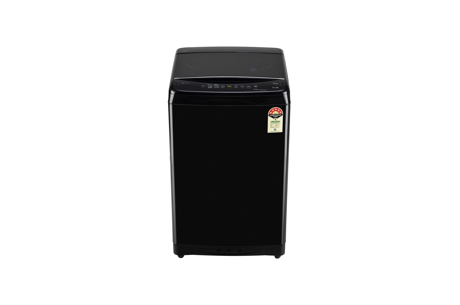 LG T90V4OB1S Top Load Washing Machine Front View