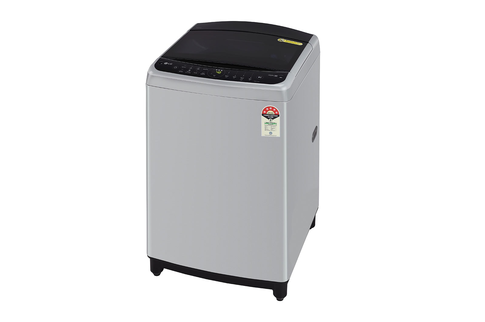 LG 9Kg Top Load Washing Machine, AI Direct Drive™, Turbodrum, Middle Free Silver, THD09NPF