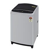 LG 9Kg Top Load Washing Machine, AI Direct Drive™, Turbowash, Middle Free Silver, THD09NWF