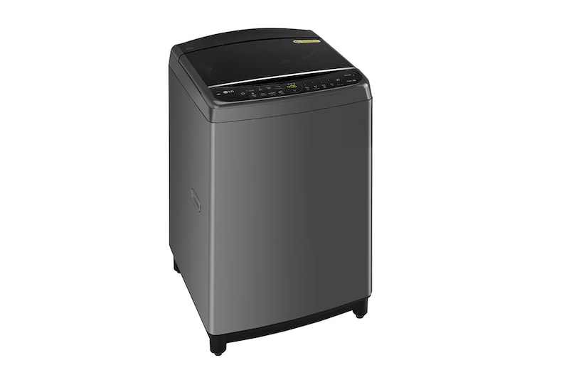 LG 9 Kg Top Load Washing Machine with AI Direct Drive™, In-built Heater, Middle Black, 5 Star, THD09SWM