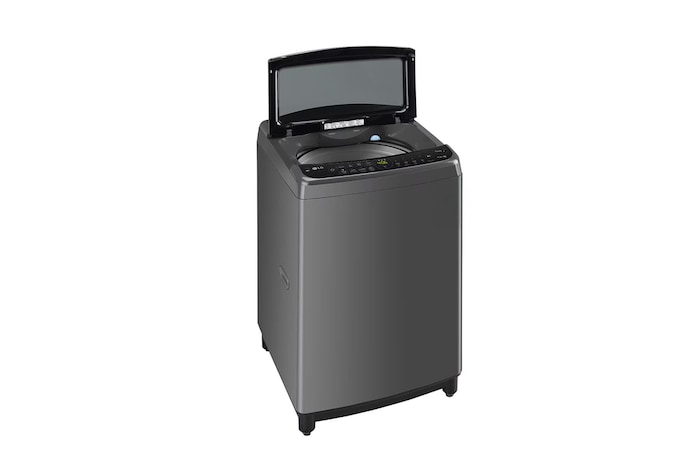 LG 9 Kg Top Load Washing Machine with AI Direct Drive™, In-built Heater, Middle Black, 5 Star, THD09SWM