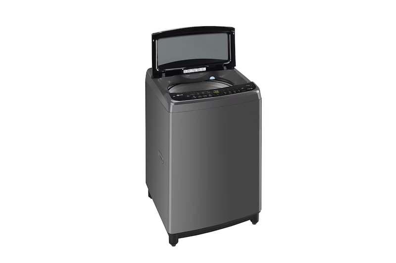 LG 9 Kg Top Load Washing Machine with AI Direct Drive™, In-built Heater, Middle Black, 5 Star, THD09SWM