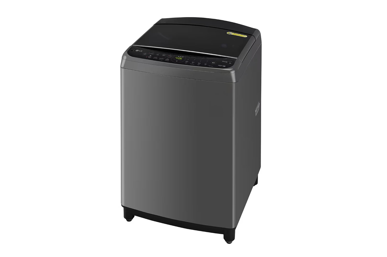 LG 9 Kg Top Load Washing Machine with AI Direct Drive™, In-built Heater, Middle Black, 5 Star, THD09SWM
