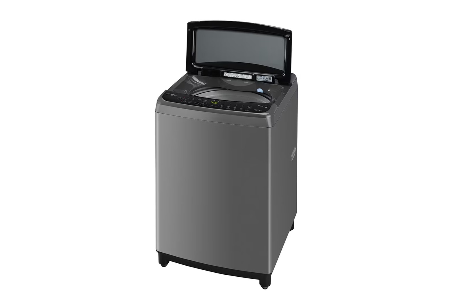 LG 9 Kg Top Load Washing Machine with AI Direct Drive™, In-built Heater, Middle Black, 5 Star, THD09SWM