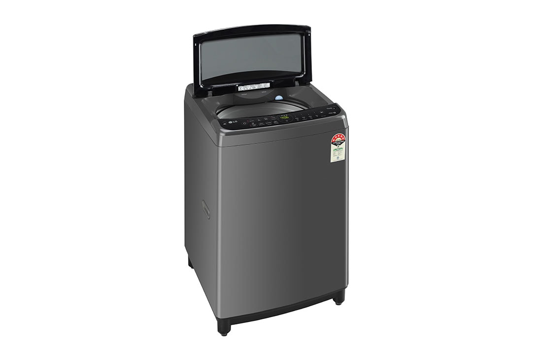 LG 9 Kg Top Load Washing Machine with AI Direct Drive™, In-built Heater, Middle Black, 5 Star, THD09SWM