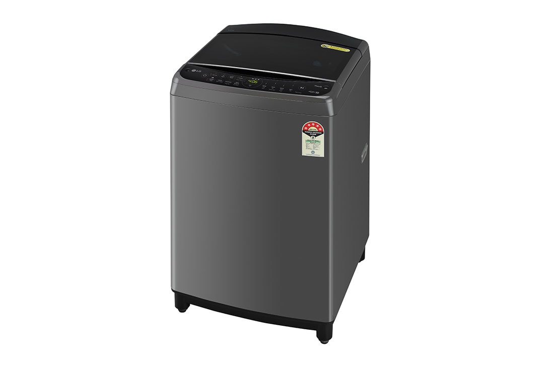 LG 9 Kg Top Load Washing Machine with AI Direct Drive™, In-built Heater, Middle Black, 5 Star, THD09SWM