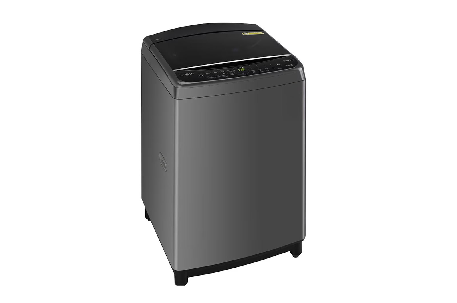 LG 10Kg Top Load Washing Machine, AI Direct Drive™, Turbowash, Middle Black, 5 Star, THD10NWM