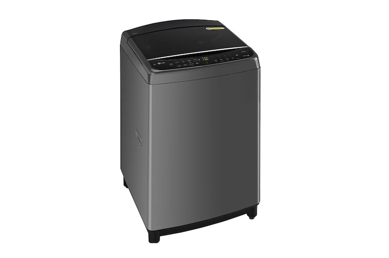 LG 10Kg Top Load Washing Machine, AI Direct Drive™, Turbowash, Middle Black, 5 Star, THD10NWM
