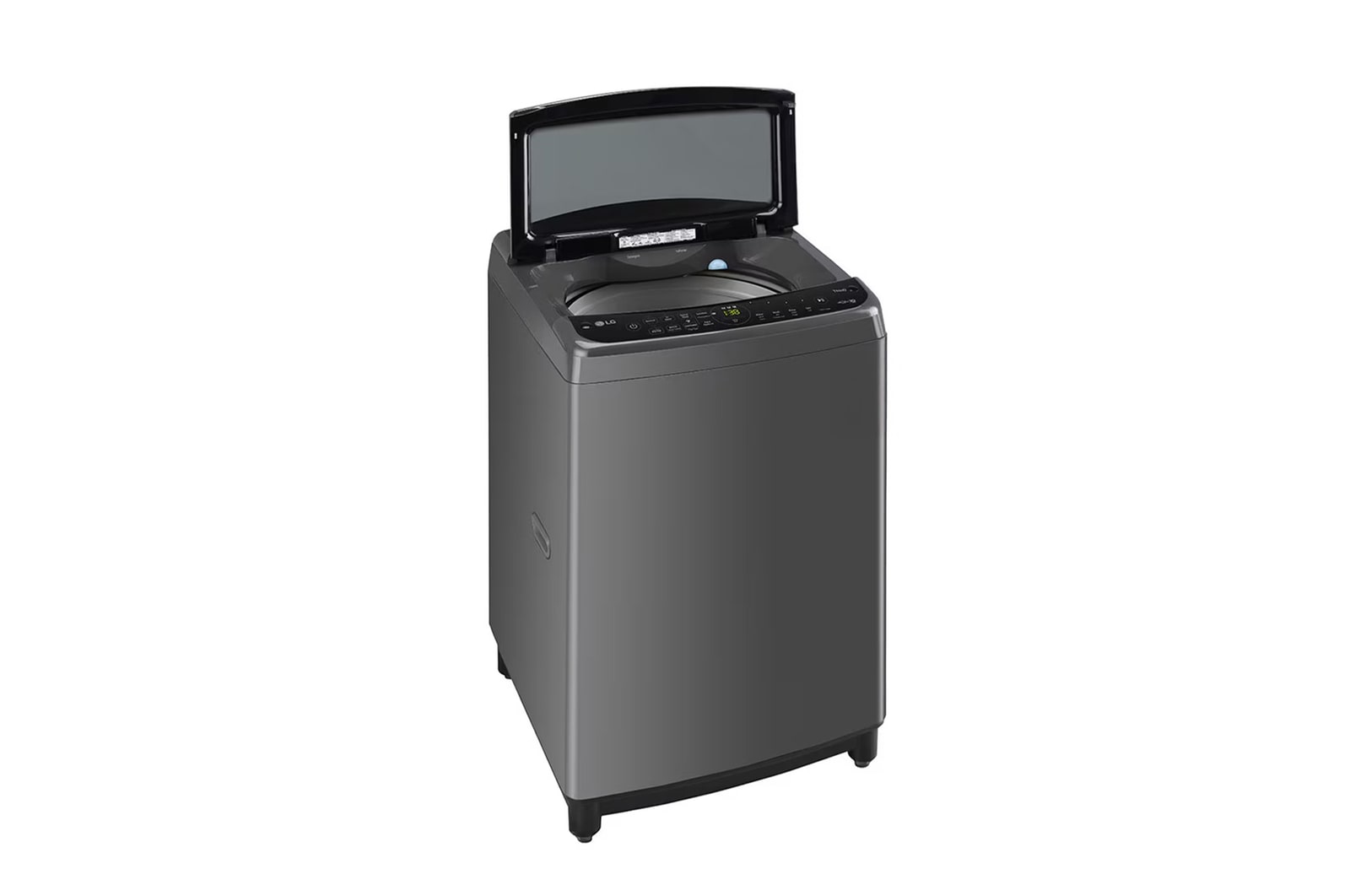 LG 10Kg Top Load Washing Machine, AI Direct Drive™, Turbowash, Middle Black, 5 Star, THD10NWM