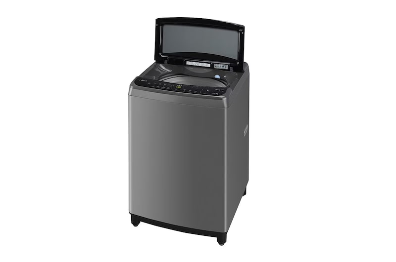 LG 10Kg Top Load Washing Machine, AI Direct Drive™, Turbowash, Middle Black, 5 Star, THD10NWM