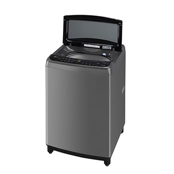 LG 10Kg Top Load Washing Machine, AI Direct Drive™, Turbowash, Middle Black, 5 Star, THD10NWM