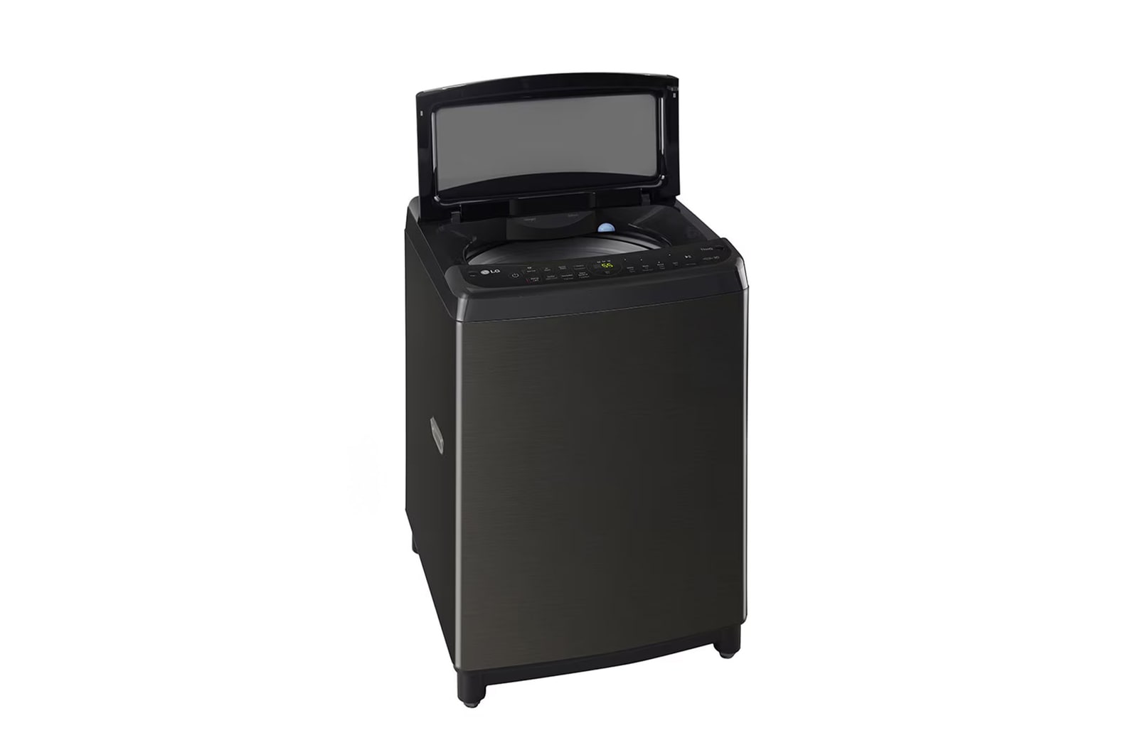 LG 10Kg Top Load Washing Machine, AI Direct Drive™, In-built Heater, Platinum Black, 5 Star, THD10SWP