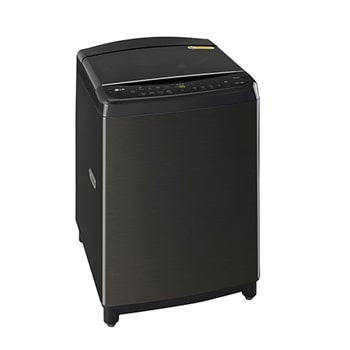 LG 10Kg Top Load Washing Machine, AI Direct Drive™, In-built Heater, Platinum Black, 5 Star, THD10SWP