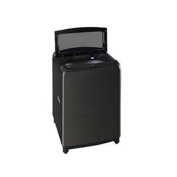 LG 10Kg Top Load Washing Machine, AI Direct Drive™, In-built Heater, Platinum Black, 5 Star, THD10SWP