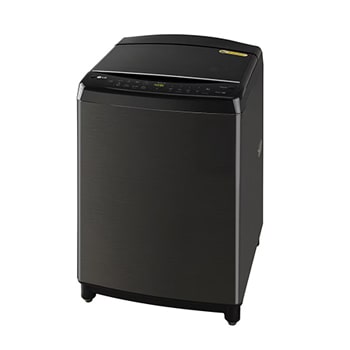LG 10Kg Top Load Washing Machine, AI Direct Drive™, In-built Heater, Platinum Black, 5 Star, THD10SWP