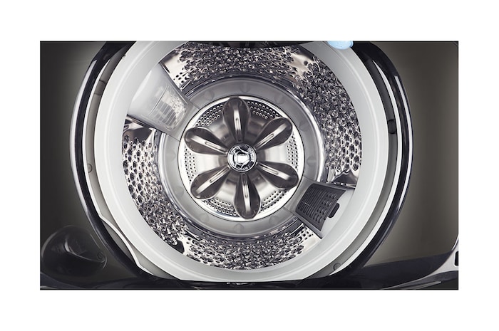 LG 10Kg Top Load Washing Machine, AI Direct Drive™, In-built Heater, Platinum Black, 5 Star, THD10SWP