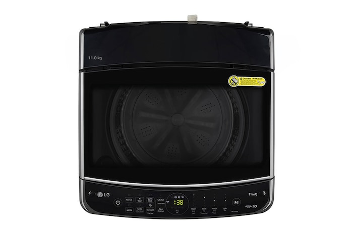 LG 11Kg Top Load Washing Machine, AI Direct Drive™, Middle Black, 5 Star, THD11NWM