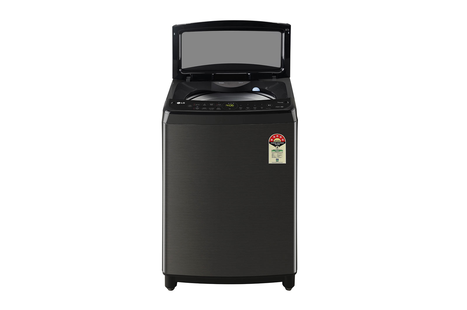 LG 11Kg Top Load Washing Machine, AI Direct Drive™, Middle Black, THD11SWM