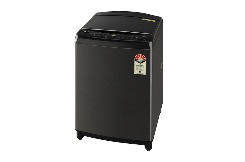LG 11Kg Top Load Washing Machine, AI Direct Drive™, Platinum Black, THD11SWP