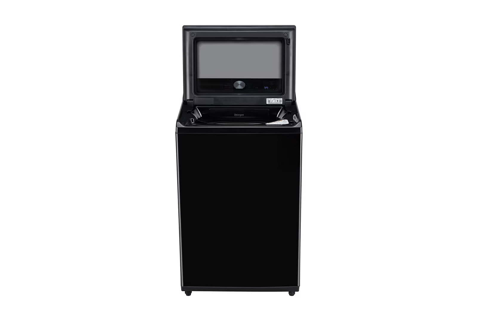 LG 11Kg Top Load Washing Machine, AI Direct Drive™, In-Built Heater, Stain Clean, Onyx Black, 5 Star, TX511SWO, Front View