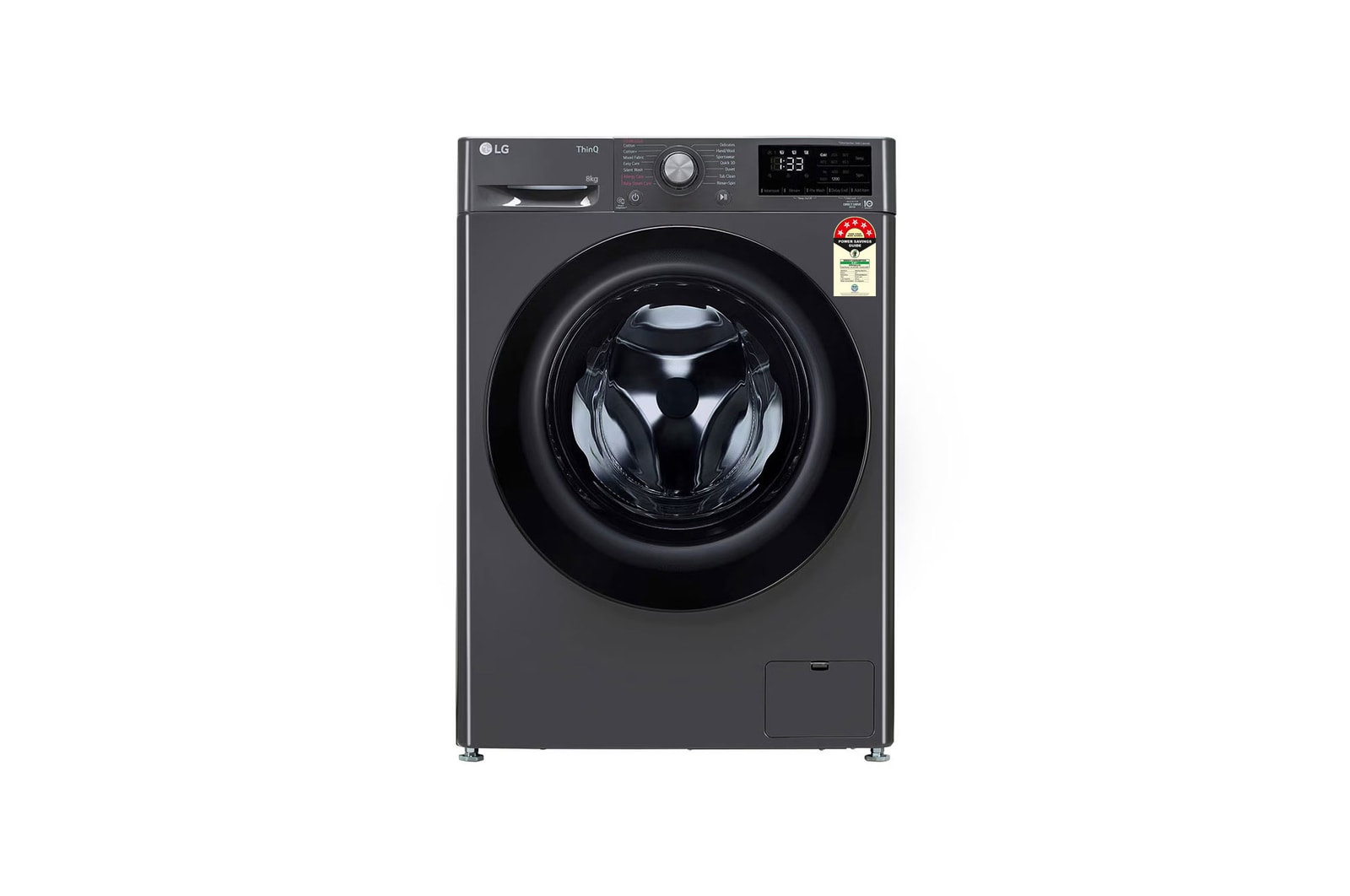 LG FHP1208Z5M Front Loading Washing Machines front view