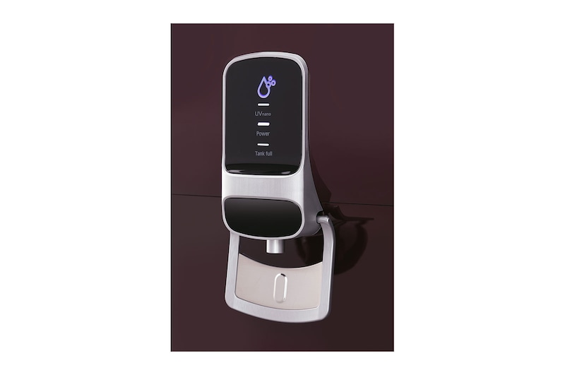 LG 8L UF+UV+HMR Water Purifier with Steel Tank, Crimson Red, WW120NNC