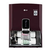 LG 8L UF+UV+HMR Water Purifier with Steel Tank, Crimson Red, WW120NNC