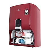 LG 8L RO Water Purifier with Stainless Steel Tank, Red, WW130NP