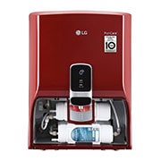 LG 8L RO+Mineral Booster Water Purifier with Steel Tank, Red, WW140NPR