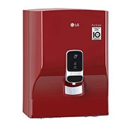 LG 8L RO+Mineral Booster Water Purifier with Steel Tank, Red, WW140NPR