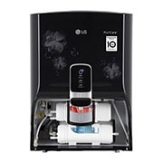 LG 8L RO+UV+Mineral Booster Water Purifier, Steel Tank, Black, WW151NP