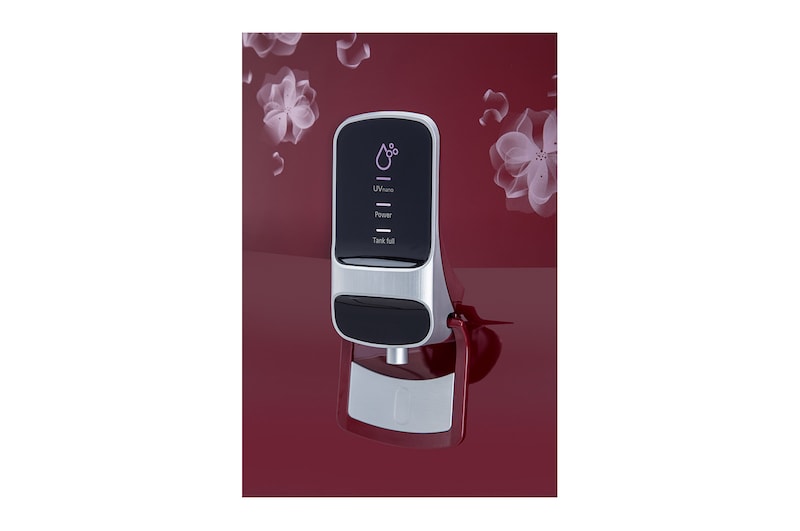 LG 8L RO+UV+Mineral Booster Water Purifier, Steel Tank, Red, WW151NPR