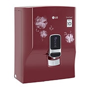 LG 8L RO+UV+Mineral Booster Water Purifier, Steel Tank, Red, WW151NPR