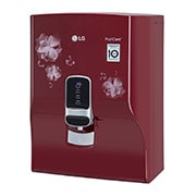 LG 8L RO+UV+Mineral Booster Water Purifier, Steel Tank, Red, WW151NPR