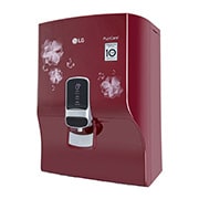 LG 8L RO+UV+Mineral Booster Water Purifier, Steel Tank, Red, WW151NPR