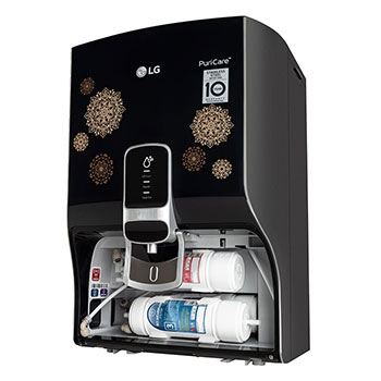 LG 8L RO+UV+Mineral Booster Water Purifier, Steel Tank, WW155NPB