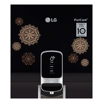 LG 8L RO+UV+Mineral Booster Water Purifier, Steel Tank, WW155NPB