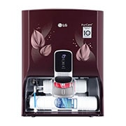 LG 8L RO+UV+Mineral Booster Water Purifier with Steel Tank, Crimson Red, WW174NPC