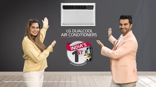 LG 4 Star (2.0), DUAL Inverter Window AC, Convertible 4-in-1, Wi-Fi, 2023 Model, play video, RW-Q24WWYA, thumbnail 1